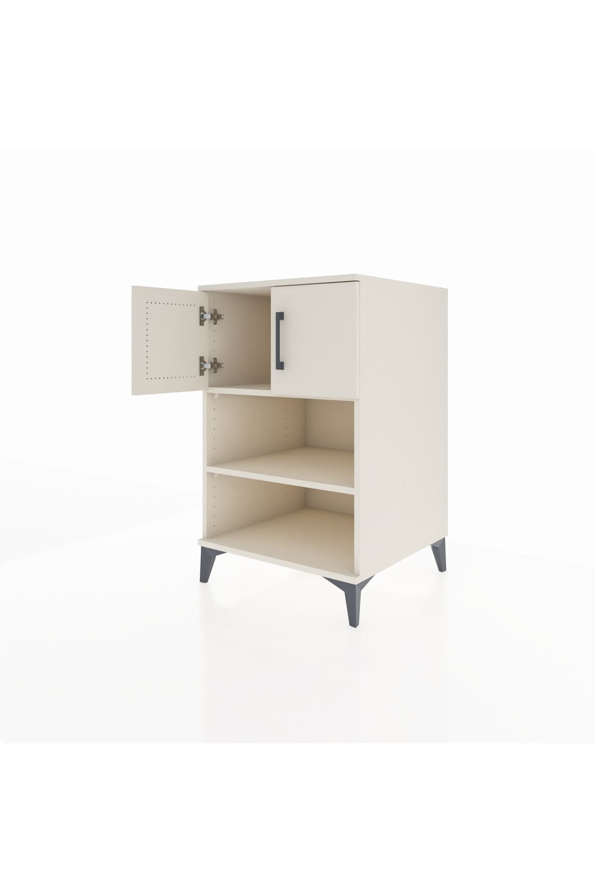Kronos Komodin 2 Raflı 2 Kapaklı 60x59x96 - S80M040V1C