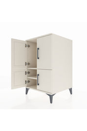 Kronos Komodin 2 Raflı 4 Kapaklı 60x59x96 - S80M039V1C