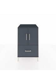 Kronos Komodin 2 Raflı Tek Çekmeceli 2 Kapaklı 60x59x96 - S80M038V5C