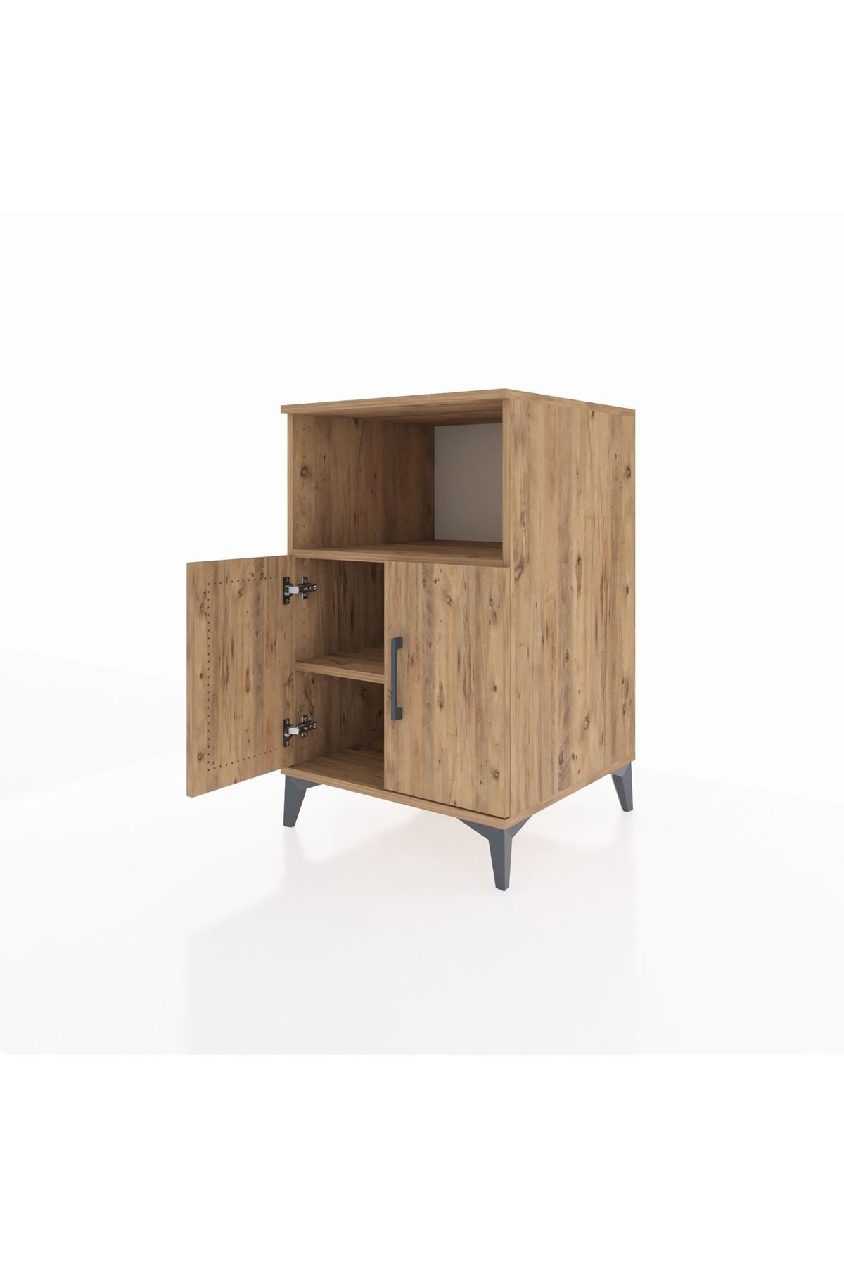 Kronos Komodin 2 Raflı 2 Kapaklı 60x59x96 - S80M036V9C