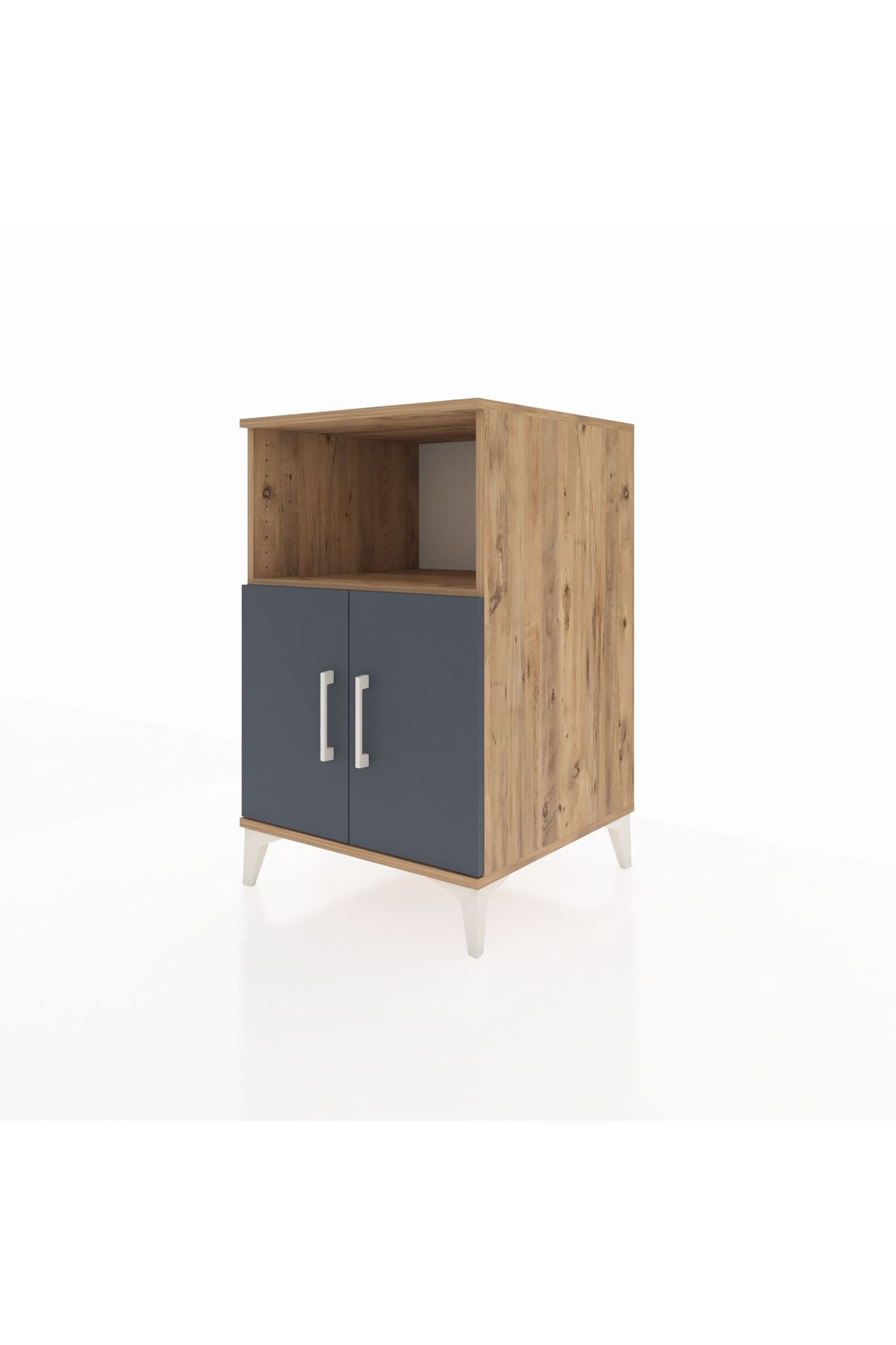 Kronos Komodin 2 Raflı 2 Kapaklı 60x59x96 - S80M036V8C