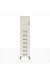 Arges Dolap 2 Raflı 7 Çekmeceli Tek Kapaklı 44x30x182 - S22M002V1A