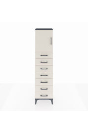 Arges Dolap 2 Raflı 7 Çekmeceli Tek Kapaklı 44x30x182 - S22M002V4A