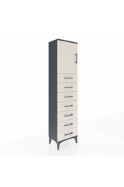 Arges Dolap 2 Raflı 7 Çekmeceli Tek Kapaklı 44x30x182 - S22M002V4A