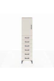 Arges Dolap 2 Raflı 6 Çekmeceli Tek Kapaklı 44x30x182 - S22M003V1A