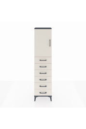 Arges Dolap 2 Raflı 6 Çekmeceli Tek Kapaklı 44x30x182 - S22M003V4A