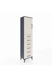 Arges Dolap 2 Raflı 6 Çekmeceli Tek Kapaklı 44x30x182 - S22M003V4A