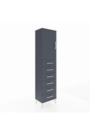 Arges Dolap 2 Raflı 6 Çekmeceli Tek Kapaklı 44x30x182 - S22M003V5A