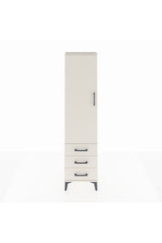 Arges Dolap 4 Raflı 3 Çekmeceli Tek Kapaklı 44x30x182 - S22M006V1A