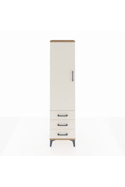 Arges Dolap 4 Raflı 3 Çekmeceli Tek Kapaklı 44x30x182 - S22M006V7A