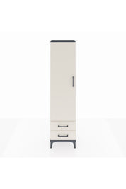 Arges Dolap 5 Raflı 2 Çekmeceli Tek Kapaklı 44x30x182 - S22M007V4A