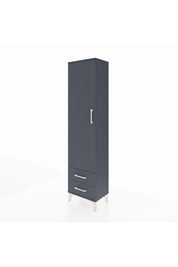 Arges Dolap 5 Raflı 2 Çekmeceli Tek Kapaklı 44x30x182 - S22M007V5A