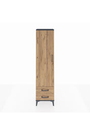 Arges Dolap 5 Raflı 2 Çekmeceli Tek Kapaklı 44x30x182 - S22M007V6A