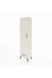 Arges Dolap 5 Raflı Tek Çekmeceli Tek Kapaklı 44x30x182 - S22M008V1A