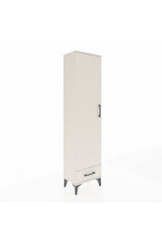 Arges Dolap 5 Raflı Tek Çekmeceli Tek Kapaklı 44x30x182 - S22M008V1A