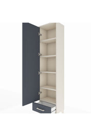 Arges Dolap 5 Raflı Tek Çekmeceli Tek Kapaklı 44x30x182 - S22M008V2A