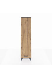 Arges Dolap 5 Raflı Tek Çekmeceli Tek Kapaklı 44x30x182 - S22M008V6A