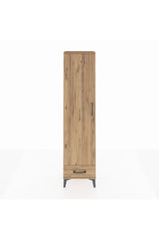 Arges Dolap 5 Raflı Tek Çekmeceli Tek Kapaklı 44x30x182 - S22M008V9A