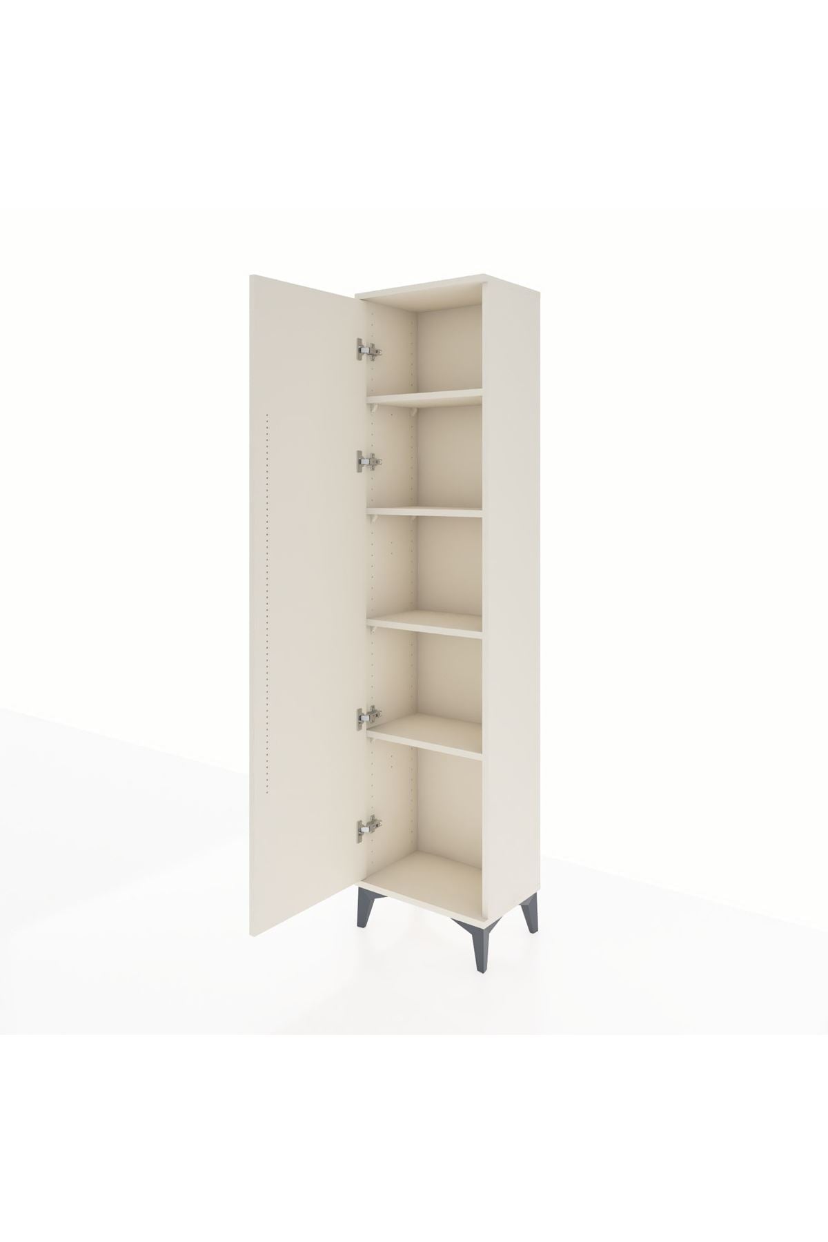Arges Dolap 4 Raflı Tek Kapaklı 44x30x182 - S22M009V1A
