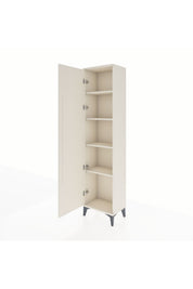Arges Dolap 4 Raflı Tek Kapaklı 44x30x182 - S22M009V1A