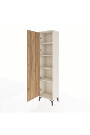Arges Dolap 4 Raflı Tek Kapaklı 44x30x182 - S22M009V3A