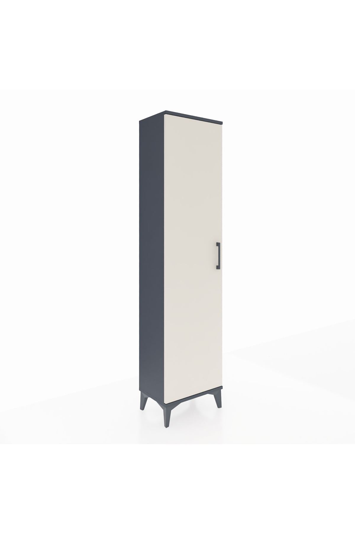 Arges Dolap 4 Raflı Tek Kapaklı 44x30x182 - S22M009V4A