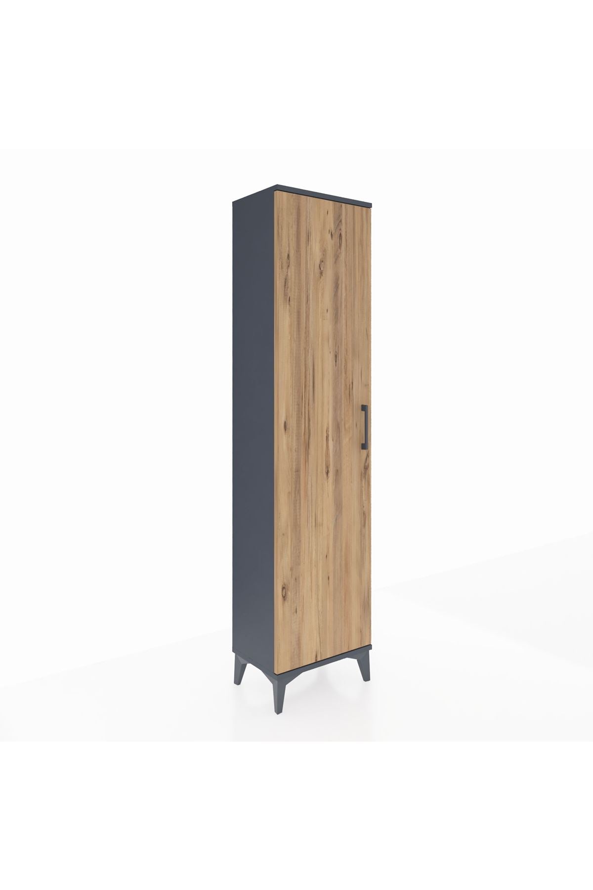 Arges Dolap 4 Raflı Tek Kapaklı 44x30x182 - S22M009V6A