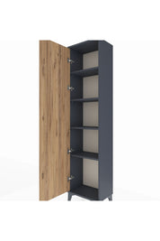 Arges Dolap 4 Raflı Tek Kapaklı 44x30x182 - S22M009V6A
