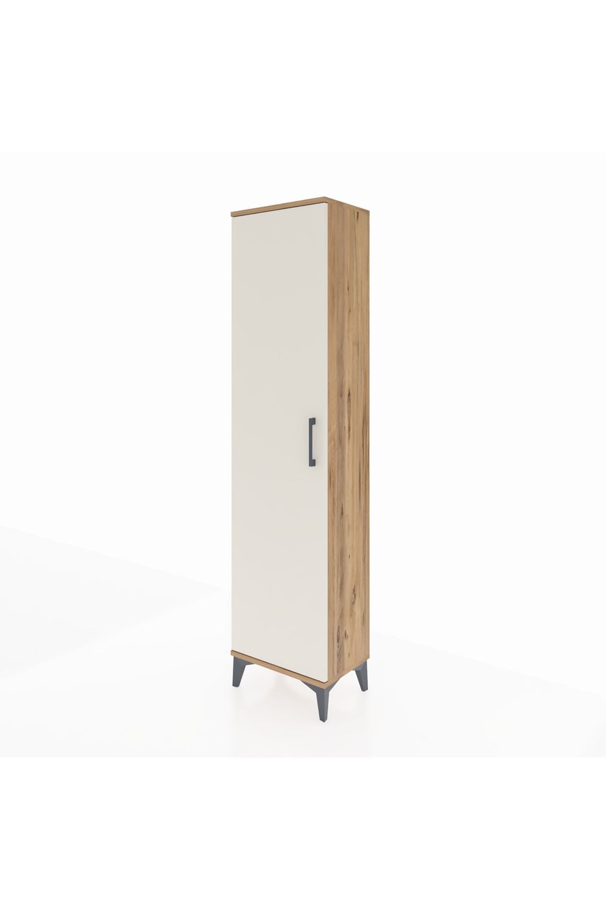 Arges Dolap 4 Raflı Tek Kapaklı 44x30x182 - S22M009V7A