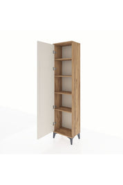 Arges Dolap 4 Raflı Tek Kapaklı 44x30x182 - S22M009V7A