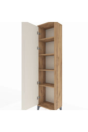 Arges Dolap 4 Raflı Tek Kapaklı 44x30x182 - S22M009V7A