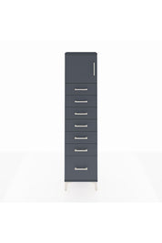 Arges Dolap Tek Raflı 7 Çekmeceli Tek Kapaklı 44x30x182 - S22M010V5A