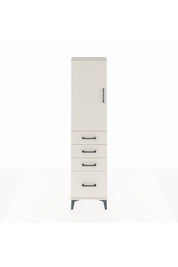 Arges Dolap 2 Raflı 4 Çekmeceli Tek Kapaklı 44x30x182 - S22M013V1A