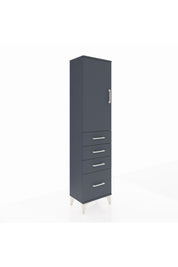Arges Dolap 2 Raflı 4 Çekmeceli Tek Kapaklı 44x30x182 - S22M013V5A