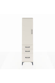 Arges Dolap 2 Raflı 3 Çekmeceli Tek Kapaklı 44x30x182 - S22M014V1A