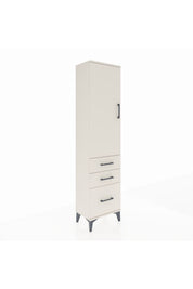 Arges Dolap 2 Raflı 3 Çekmeceli Tek Kapaklı 44x30x182 - S22M014V1A