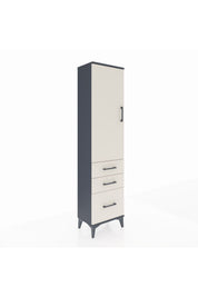 Arges Dolap 2 Raflı 3 Çekmeceli Tek Kapaklı 44x30x182 - S22M014V4A