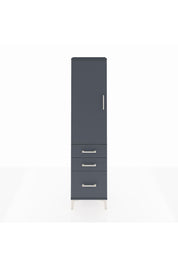 Arges Dolap 2 Raflı 3 Çekmeceli Tek Kapaklı 44x30x182 - S22M014V5A