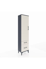 Arges Dolap 2 Raflı 2 Çekmeceli Tek Kapaklı 44x30x182 - S22M015V4A