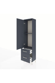 Arges Dolap 2 Raflı 2 Çekmeceli Tek Kapaklı 44x30x182 - S22M015V5A