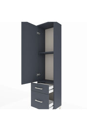 Arges Dolap 2 Raflı 2 Çekmeceli Tek Kapaklı 44x30x182 - S22M015V5A