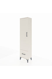 Arges Dolap 5 Raflı Tek Çekmeceli Tek Kapaklı 44x30x182 - S22M016V1A