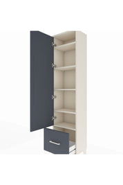 Arges Dolap 5 Raflı Tek Çekmeceli Tek Kapaklı 44x30x182 - S22M016V2A