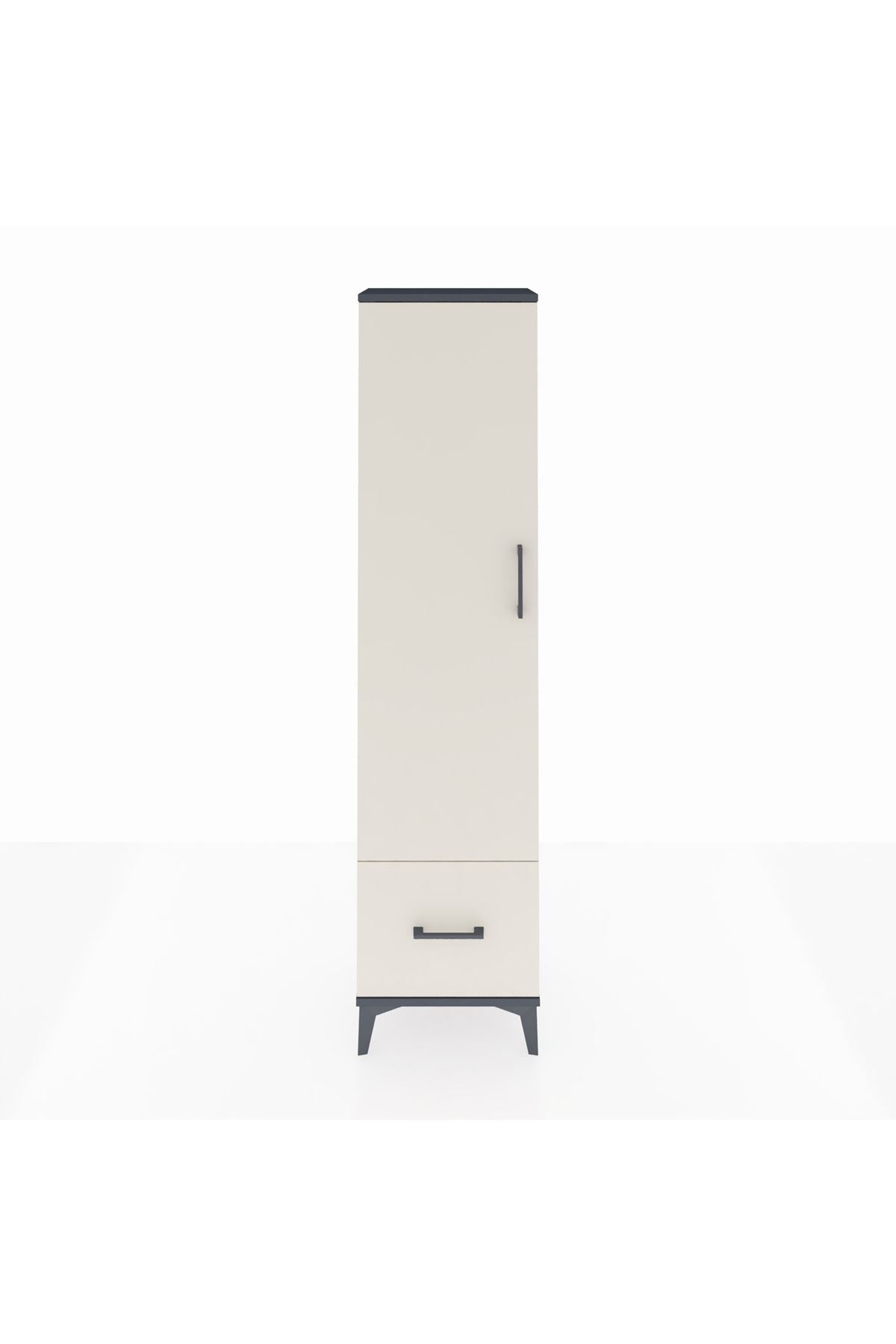 Arges Dolap 5 Raflı Tek Çekmeceli Tek Kapaklı 44x30x182 - S22M016V4A