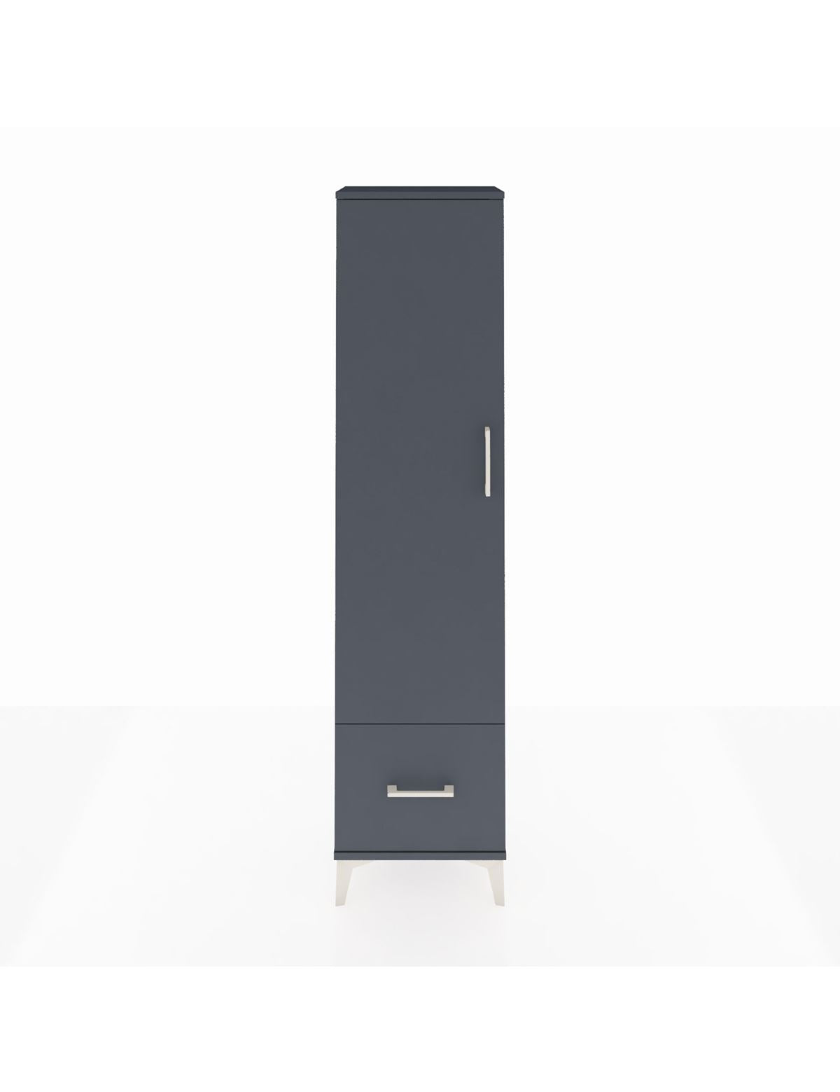 Arges Dolap 5 Raflı Tek Çekmeceli Tek Kapaklı 44x30x182 - S22M016V5A