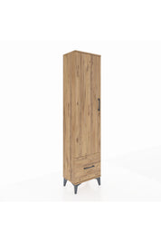 Arges Dolap 5 Raflı Tek Çekmeceli Tek Kapaklı 44x30x182 - S22M016V9A