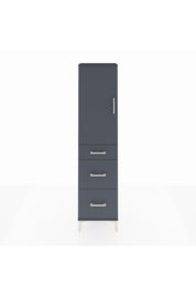 Arges Dolap 3 Raflı 3 Çekmeceli Tek Kapaklı 44x30x182 - S22M020V5A