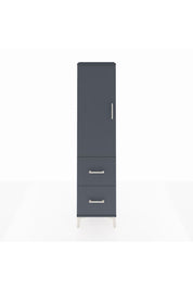 Arges Dolap 4 Raflı 2 Çekmeceli Tek Kapaklı 44x30x182 - S22M021V5A