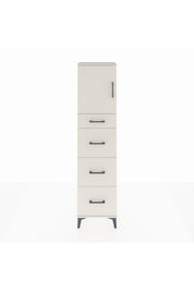 Arges Dolap 2 Raflı 4 Çekmeceli Tek Kapaklı 44x30x182 - S22M023V1A