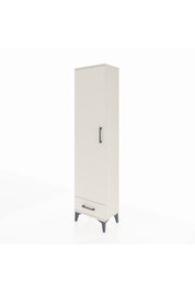Arges Dolap 2 Raflı Tek Çekmeceli Tek Askılı 44x30x182 - S22M030V1A